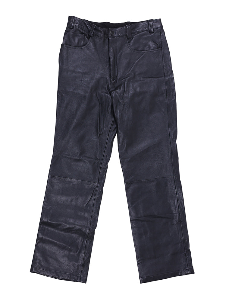 Black Leather Pants