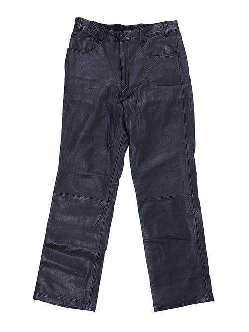 Black Leather Pants